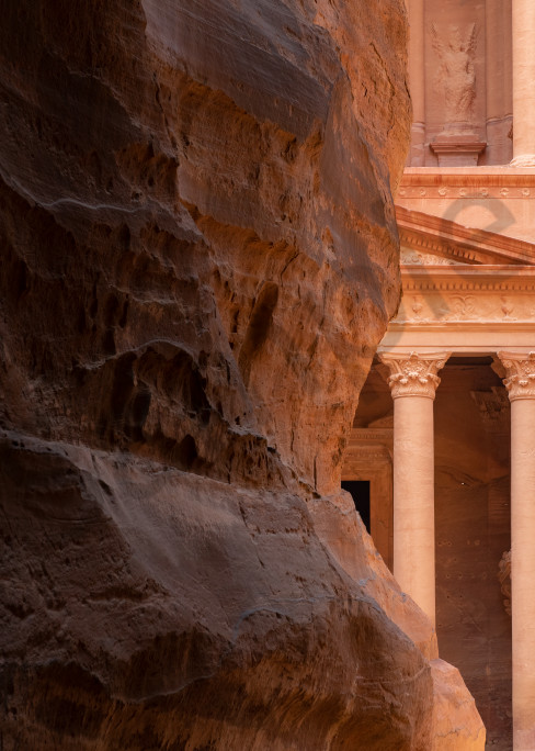 Petra, Jordan, iconic view of the Treasury