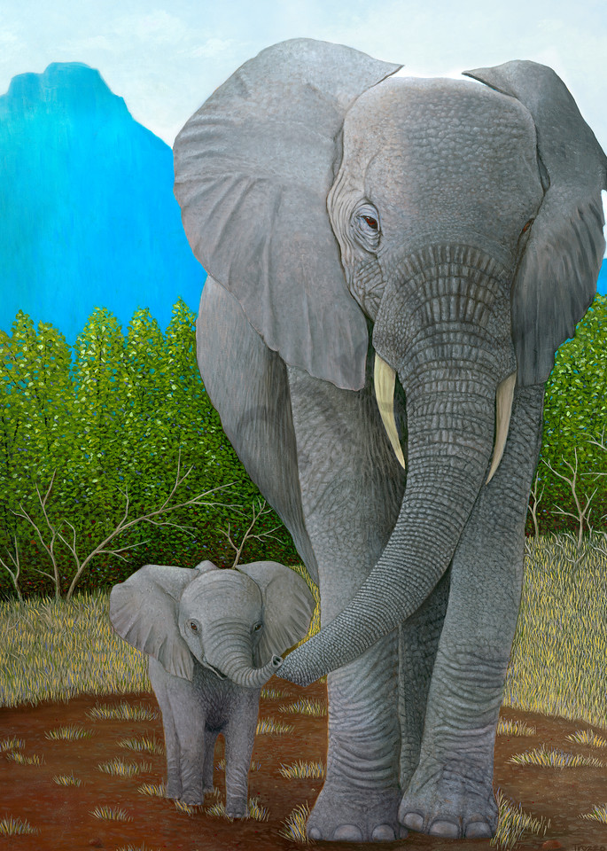 Elephants Art | Frank Trozzo