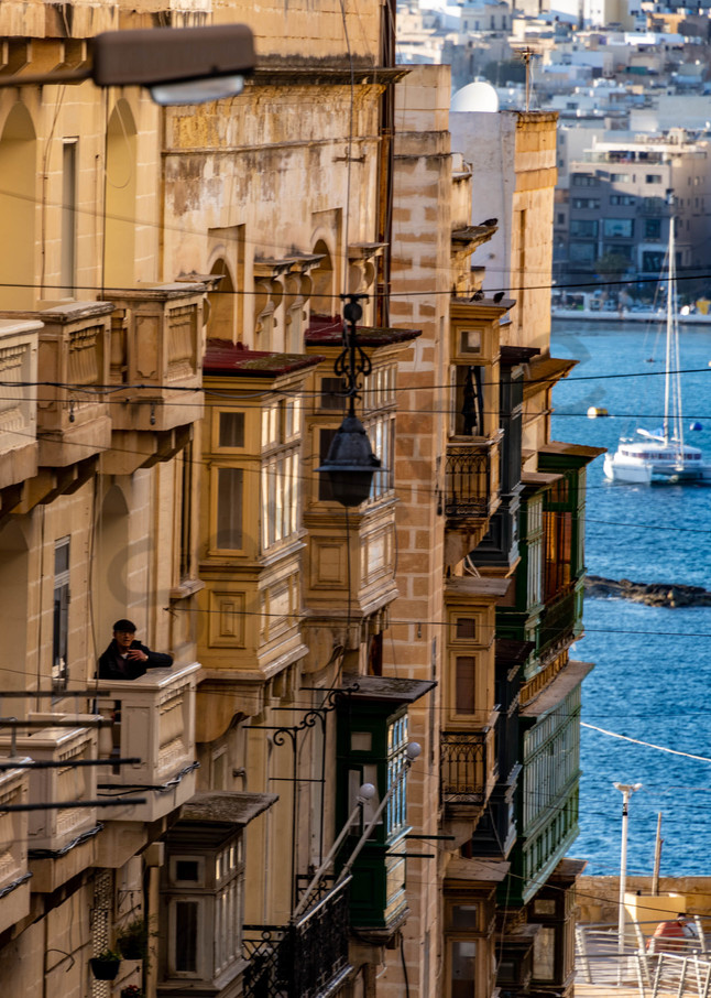 My Maltese balcony
