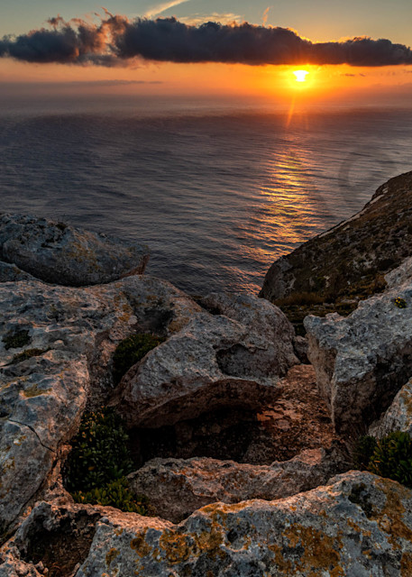 Dingli Cliffs sunset Malta