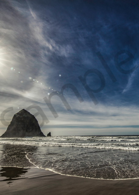 Haystack Rock, Cannon Beach, beach, ocean, Oregon, pacific