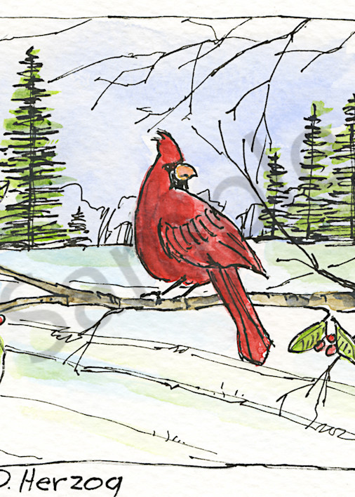 Cardinal 3 Art | Cincy Artwork