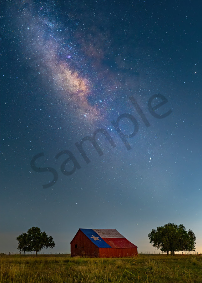 Big Sky Over Texas Photography Art | John Martell Photography