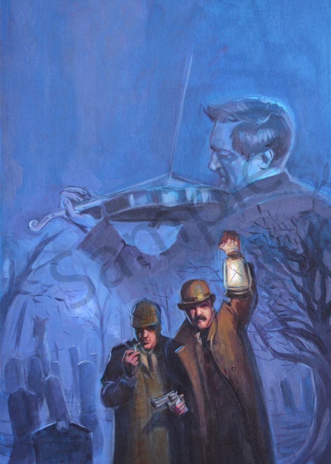 Sherlock Holmes: Consulting Detective (Print) Art | Adam Benet Shaw Studios