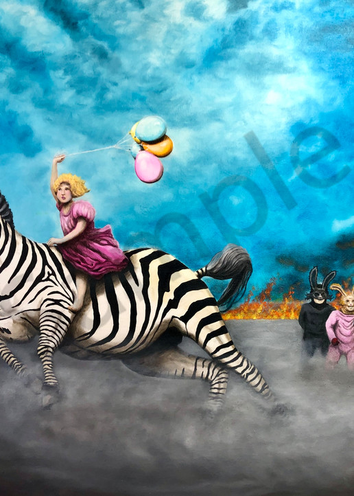 The Birthday Girl Art | Clay Crafton Art