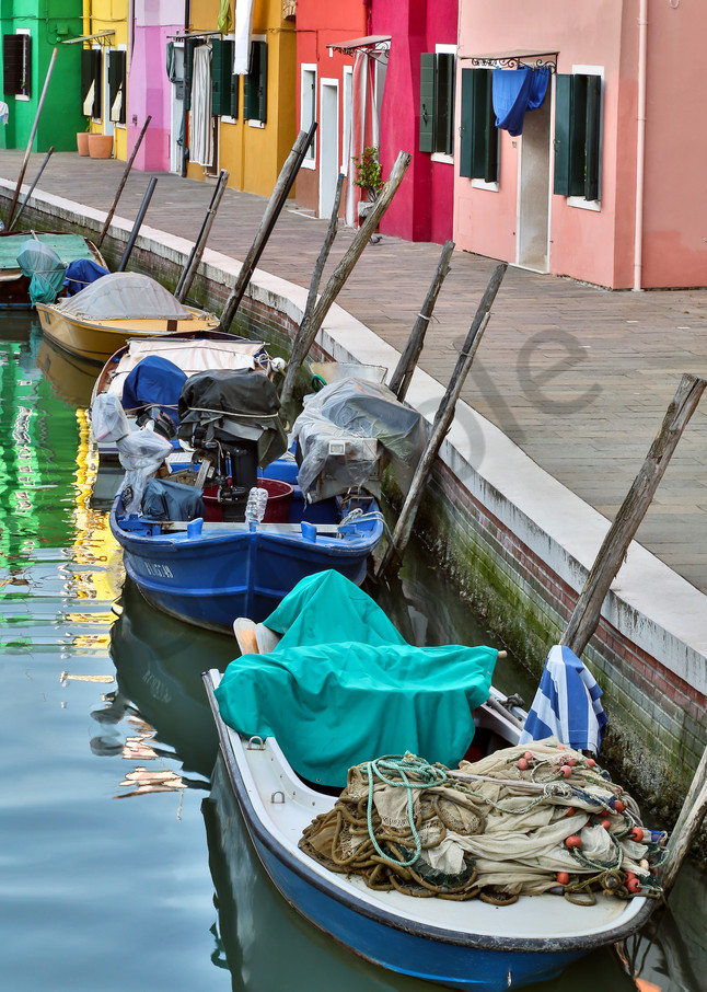 Colors of Burano Photograph