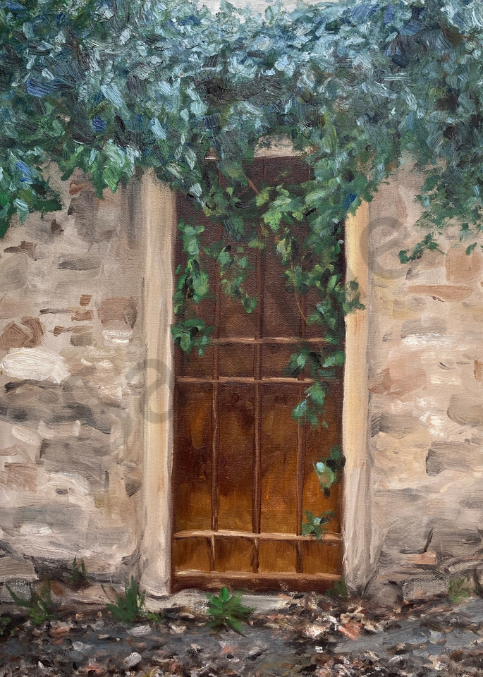 Italian Door Florence Painting
