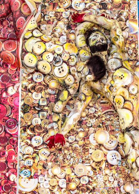 2015  Buttons  New York Art | BODYPAINTOGRAPHY