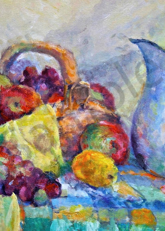 Pitcher And Fruit  Art | Al Marcenkus Art, LLC