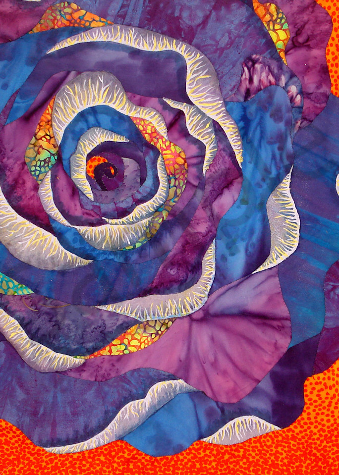 Rose  Art | Barbara Olson Fiberarts