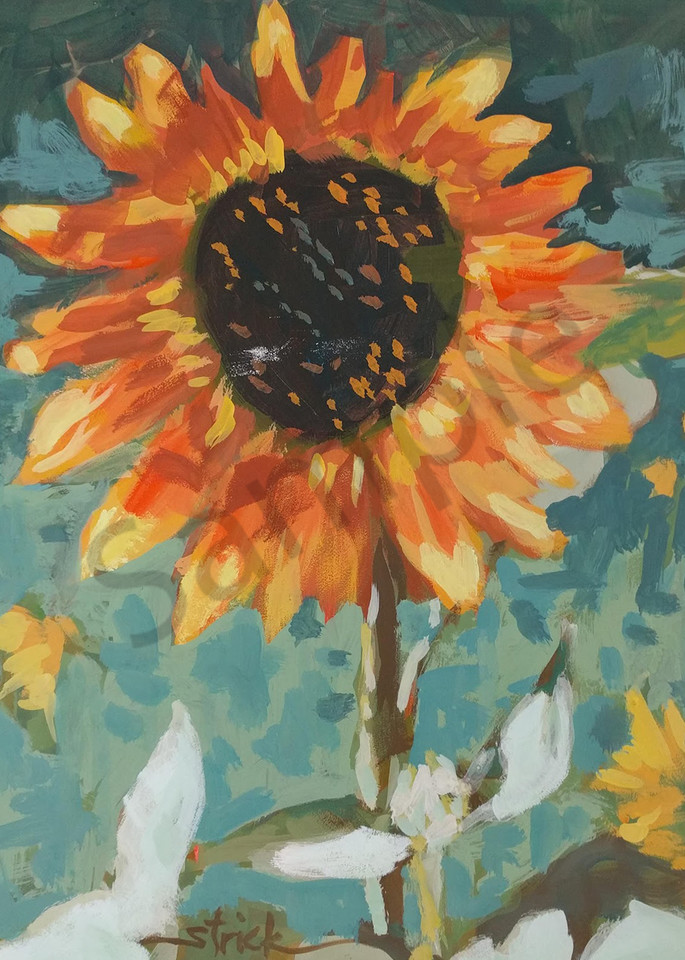 Dix Hill Sunflowers Art | Strickly Art