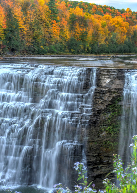 Middle Falls in Letchworth State Park