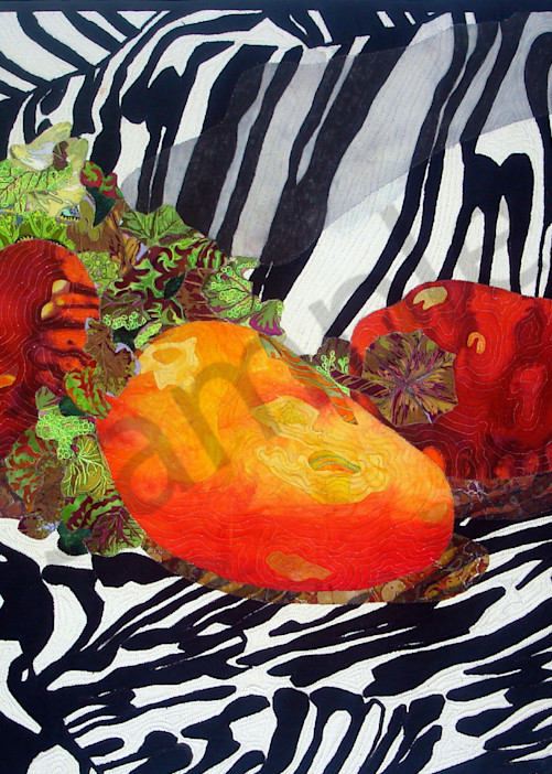 Peppers Art | Barbara Olson Fiberarts