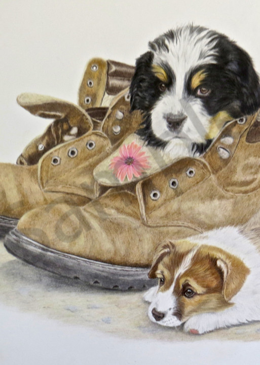 Pup N Boots Art | McAdamations