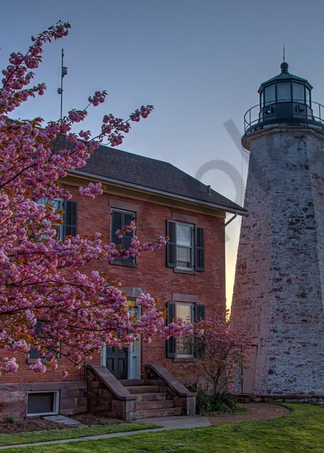 Charlotte Lighthouse at Sunrise