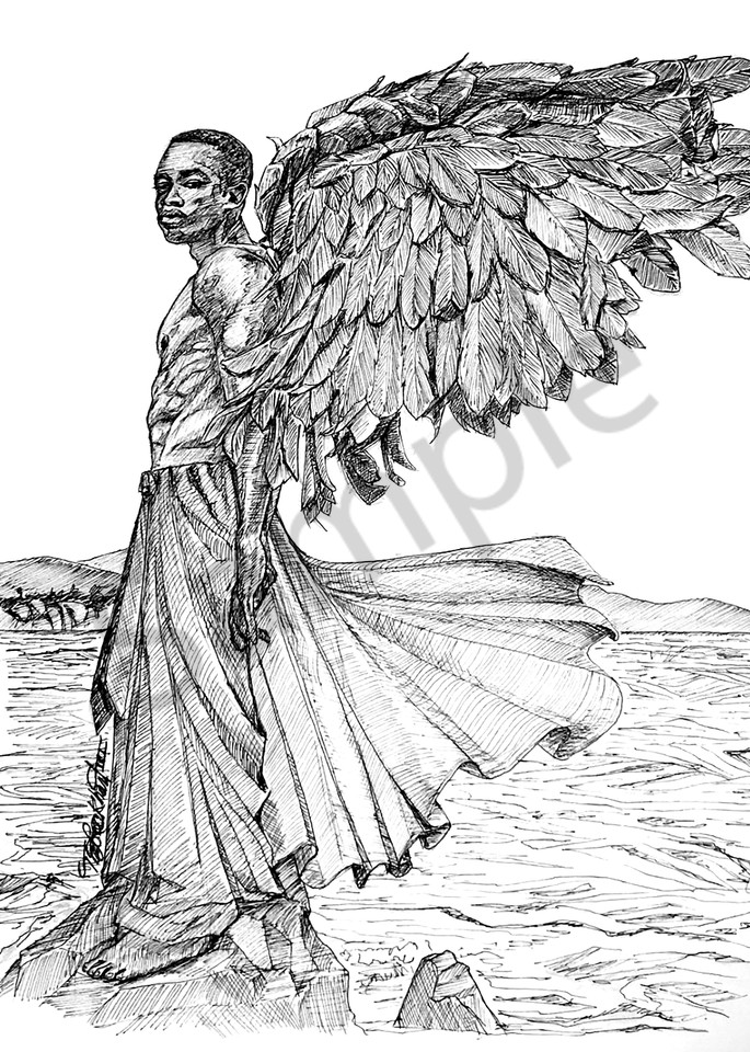 Angels In Africa Art | thomaselockhart