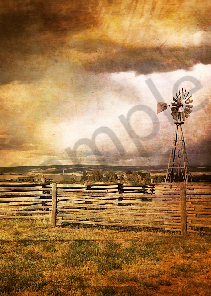 Wyoming Farmstead Memory Art | Christensen Photography
