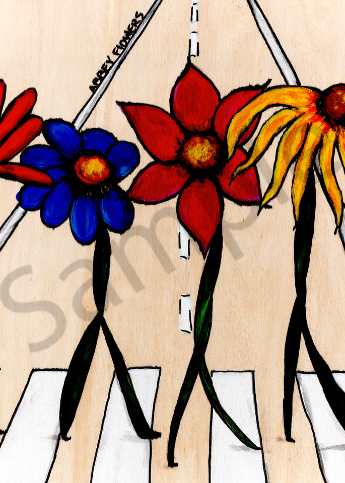 Abbey Flowers Art | Color In Happy