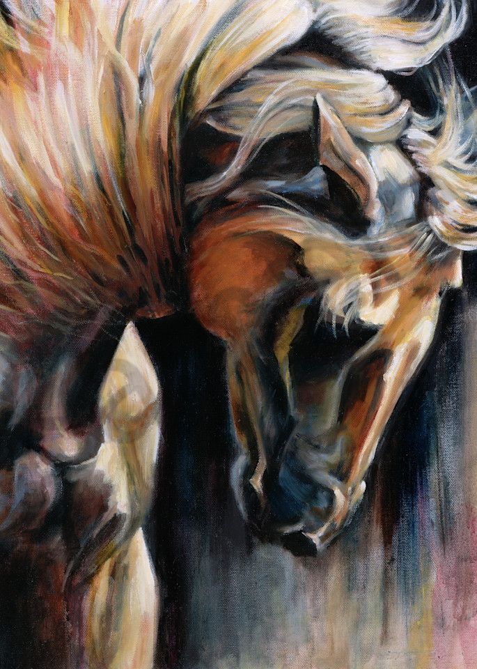 "Battle Horse" by California Prophetic Artist Susan Gelt-Garcia | Prophetics Gallery