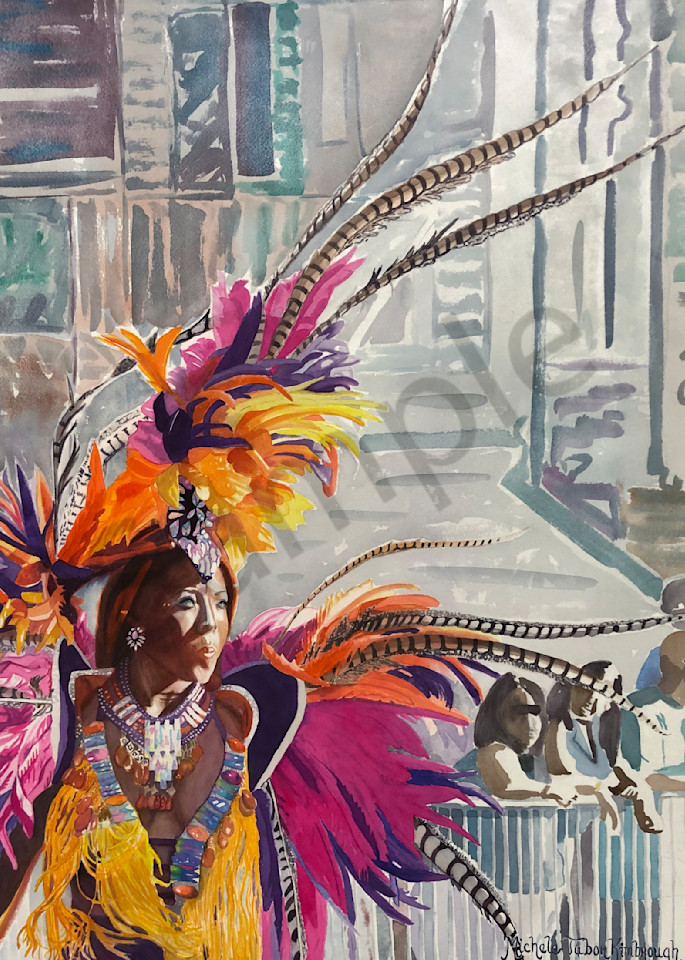 18. Jasmine   Crucian Carnival Series Xviii Art | Michele Tabor Kimbrough
