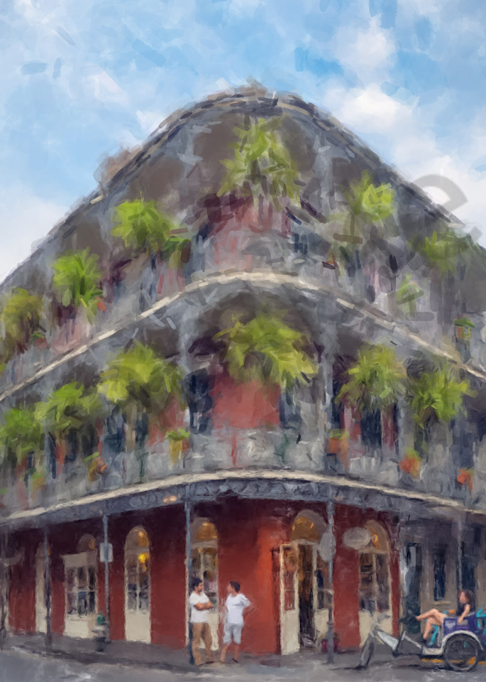 La Branche House New Orleans French Quarter Art | Windhorse