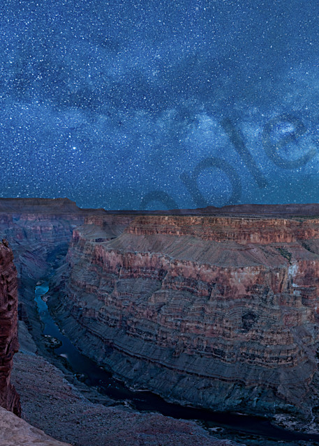 Milky Way Over Toroweap, Grand Canyon Photography Art | johnkennington