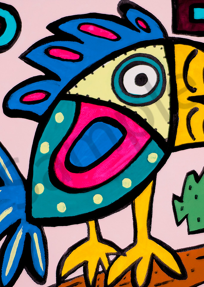 Colorful Bird Art | arteparalavida
