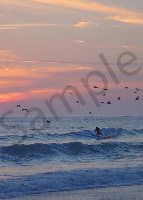 Surfer At Sunset Photography Art | It's Your World - Enjoy!