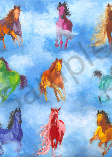 Horseplay print