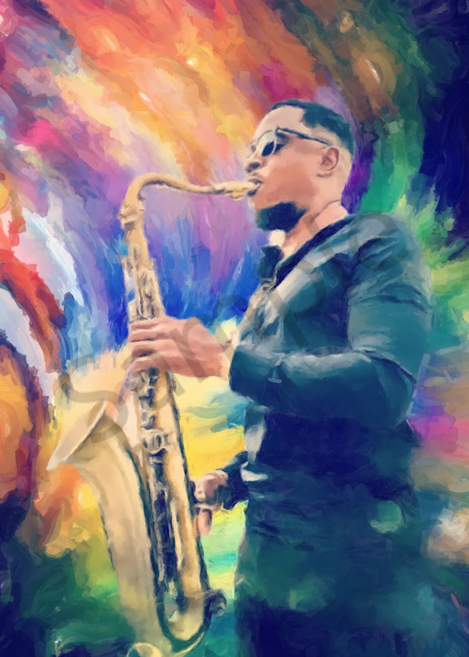 The Sax Player   Gna Art | Windhorse