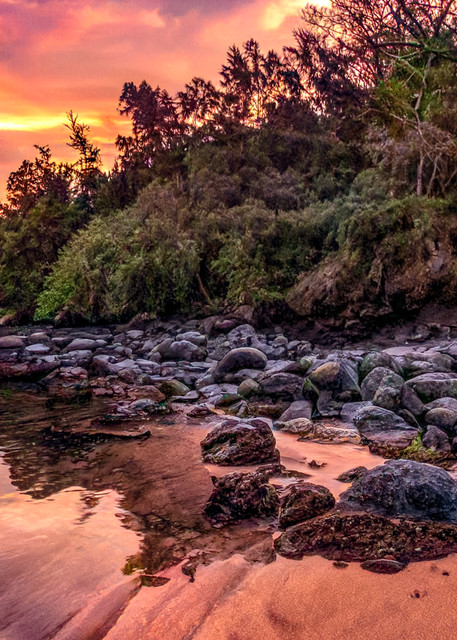 Dramatic Sunset, Kauai Art | Rama Tiru
