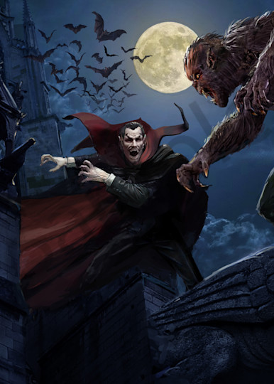 Lord Dracula vs Werewolf By Night