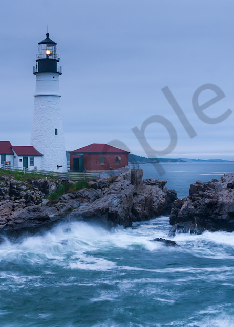 Lighthouse Wall Art: Storm at the Signal