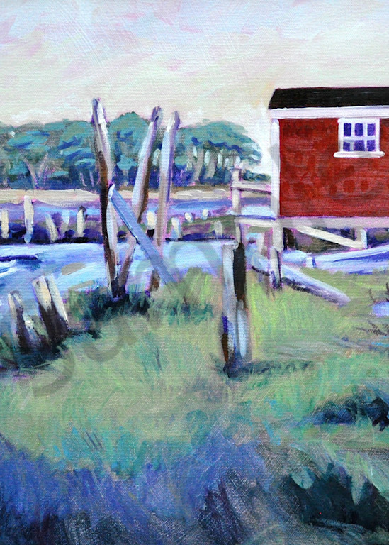 Turbatts Creek Kennebunk, Maine Art | Sylvina Rollins Artist