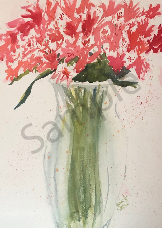 Summer Flowers Art | Jennifer Love Artwork