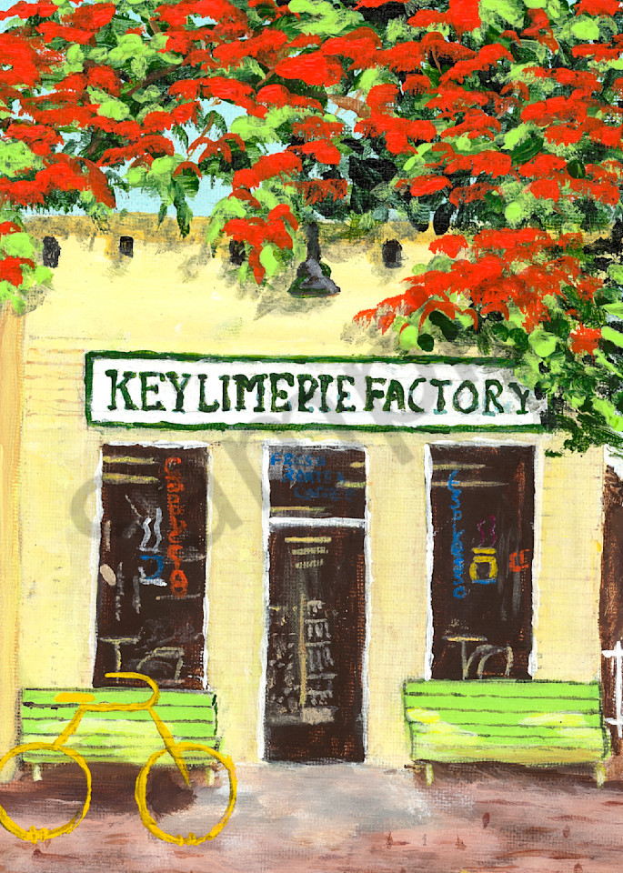 Key Lime Pie Factory Art | Keenan Art