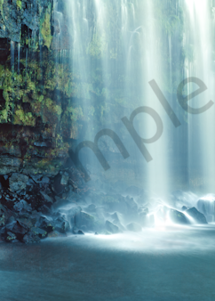 Art Print Catarata Llanos del Cortes Costa Rica Secret Waterfalls