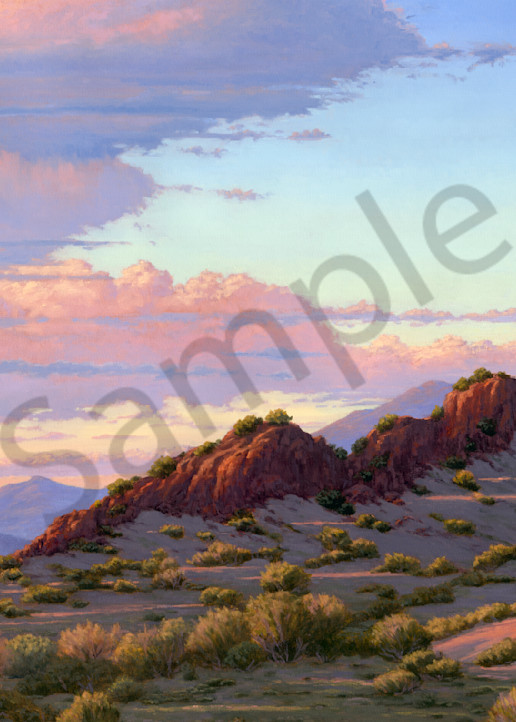 Desert Sunset Art | Terry Sauve Fine Art 