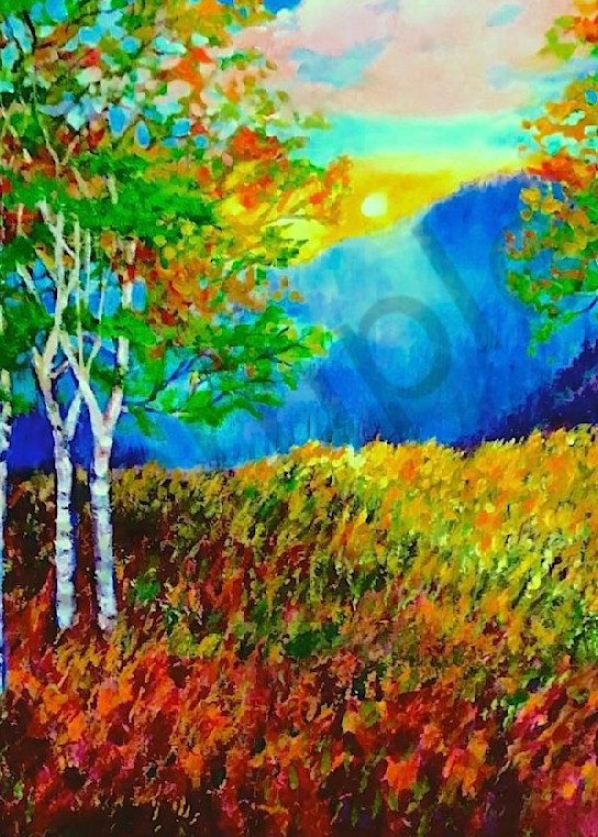 Smoky Mountain Sunlight Art | Lee Ann Zirbes ARTIST