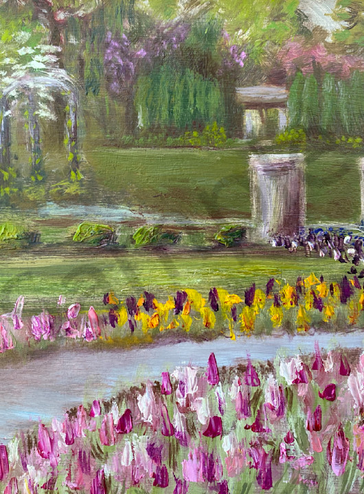 The Tulips at Vander Veer Park, 5x7 Greeting Cards