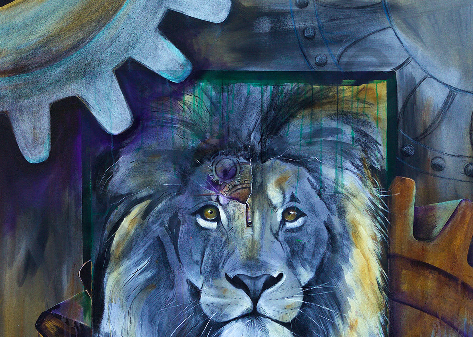 "Courage" by artist Patti Hricinak-Sheets | Prophetics Gallery