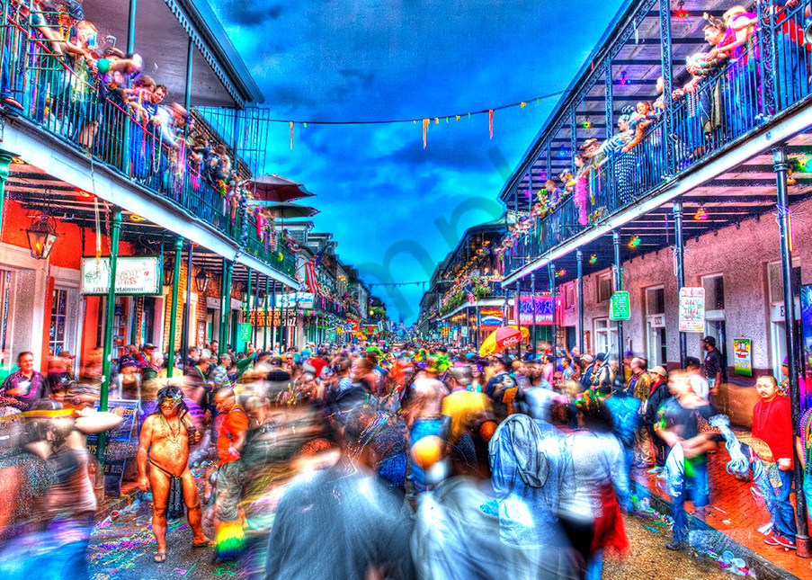 Mardi Gras New Orleans Carnival Night