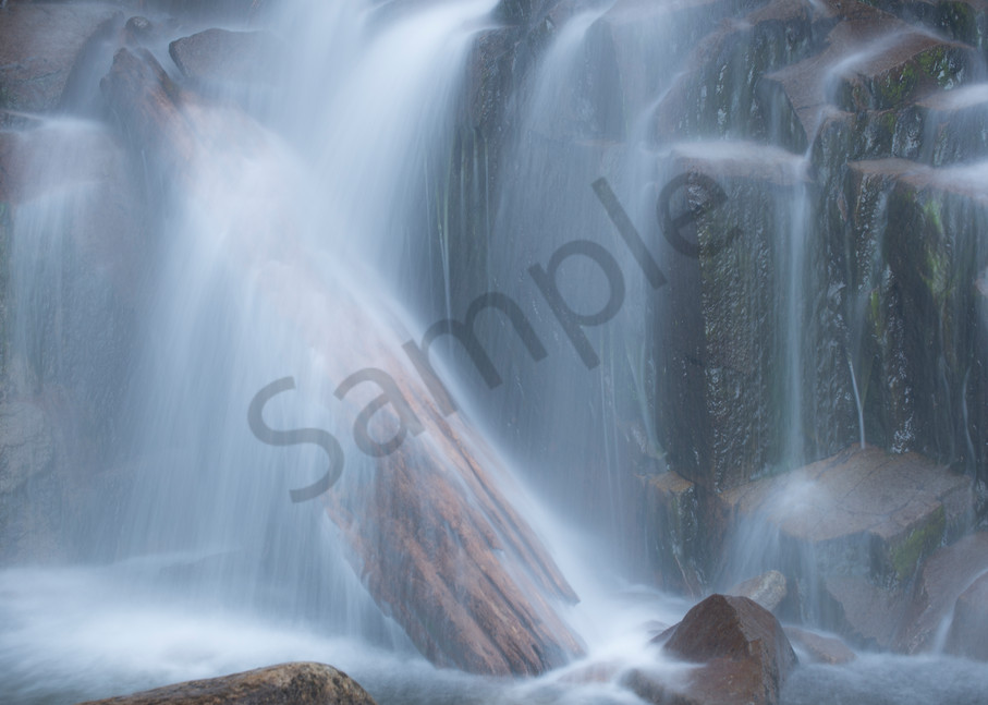 Stevens Creek waterfall in Mt. Rainier National Park