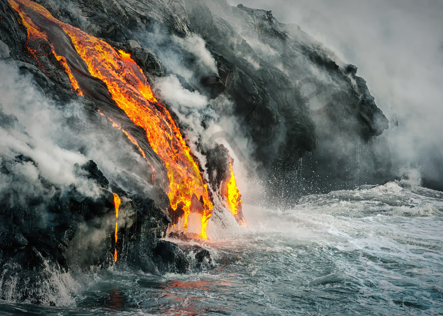 Hawaii Nature Photography | Drop Lava Like It's Hot by Peter Tang