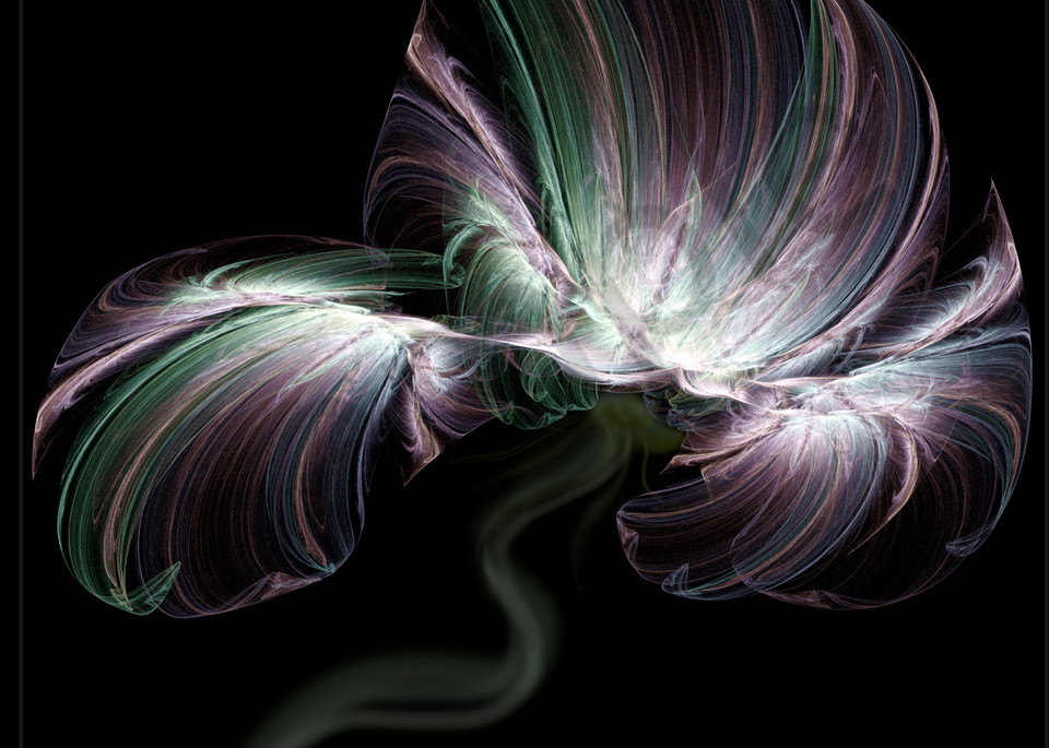 Petal Swirl digital art by Cheri Freund