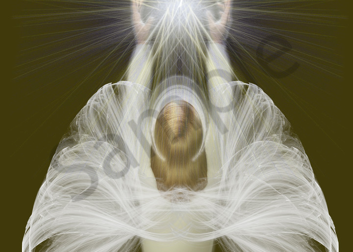 Angel Of Light digital art by Cheri Freund