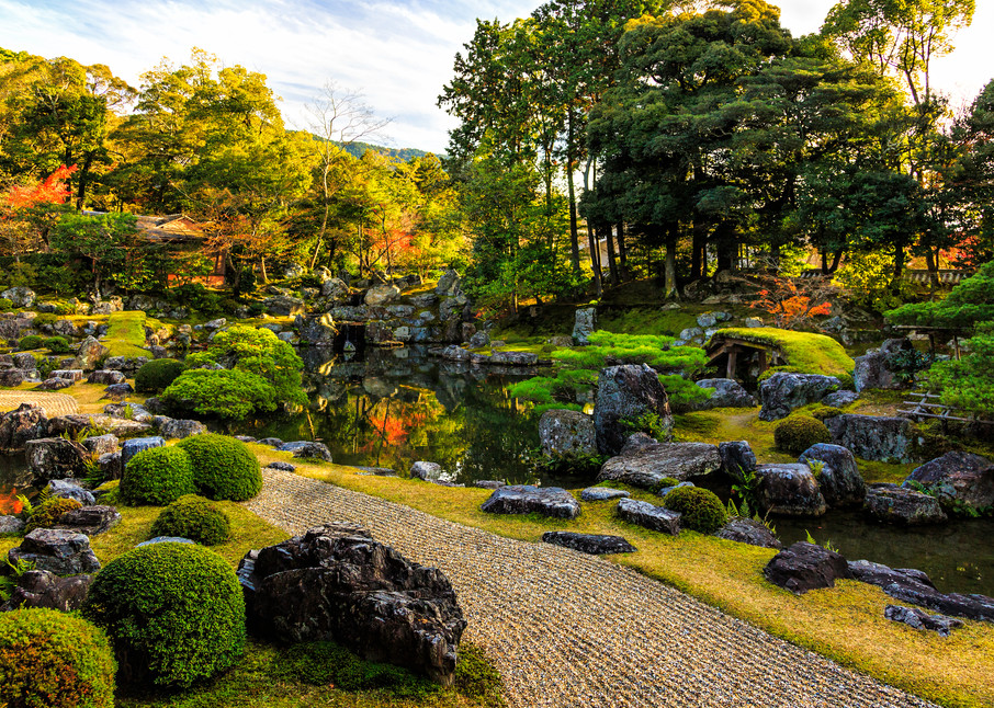 travel photography japanese garden by leighton lum