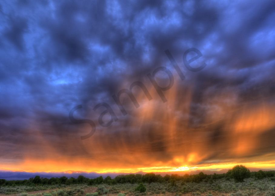 Hamlin Valley Sunset Storm Photography Art | Mason & Mason Images