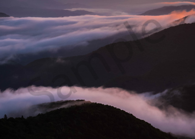 Mystic Blue Ridge Mountains Photograph for Sale as Fine Art