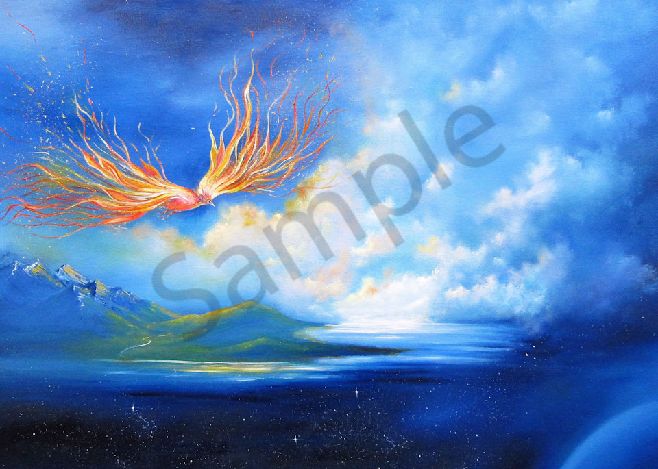 "Fire Bird" by Anna Sophia | Prophetics Gallery